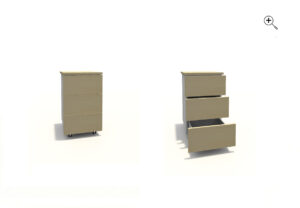 Cassetiera mod. medio Cod.0020