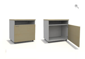 Portafotocopiatore 1 anta Cod.0040