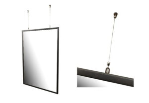 PORTAPOSTER SOSPESO Cod.0061A-Cod.0062 A